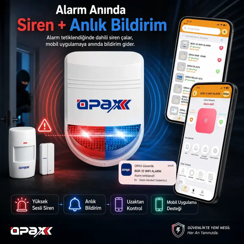 Hırsız Alarm Telefon Kontrol